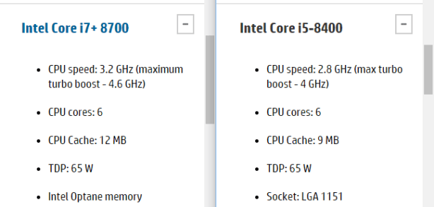 wrong optane specs 1